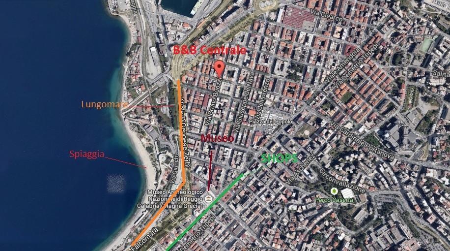 B&B Centrale Affittacamere Reggio Calabria Exterior foto